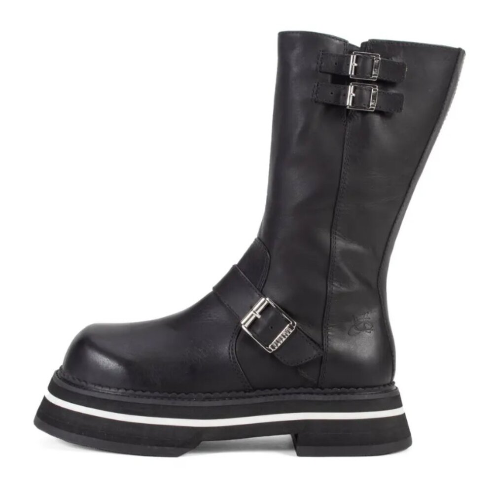 FRESHVOGS FV2 VINTAGE-STYLE BOOTS WITH BUCKLES size 9 - Picture 3 of 6